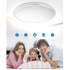 plafon LED lampa sufitowa okrągła oprawa 12W zimny