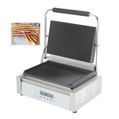 Grill elektryczny cyfrowy kontaktowy 2000W CUKUS FY-812