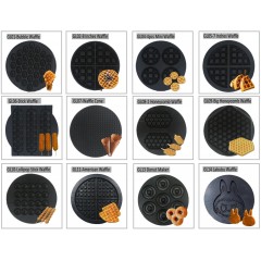 GOFROWNICA BĄBELKOWA bubble waffle profesjonalna gofry gofrownica ciasto deser FY-GL13-D